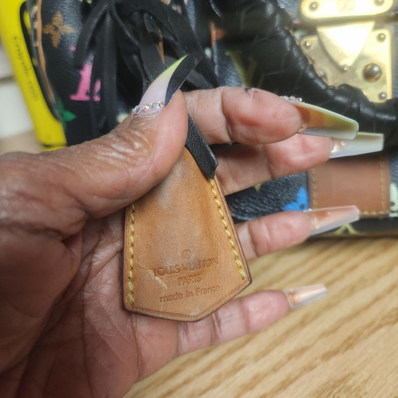 Louis Vuitton multi black square speedy 30 - Picture 2 of 16